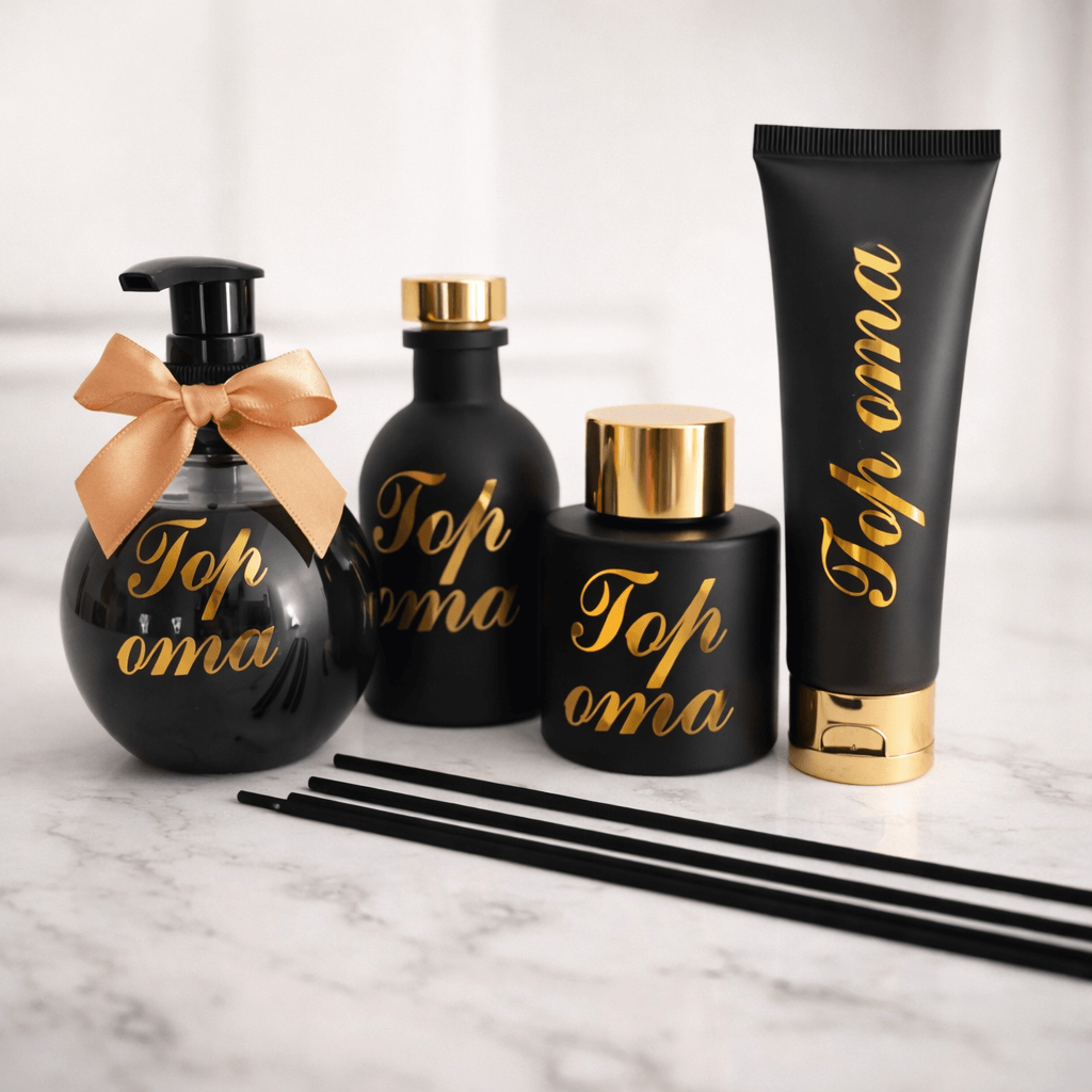 Top Oma Cadeauset – Luxe Wellness & Gin Verwenpakket (4-delig)