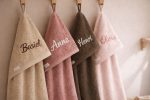 Beige badcape