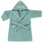 Oud groene badjas george