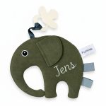 labeldoek olie leger groen