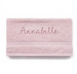 Gepersonaliseerde Handdoek met Naam – Een Uniek & Zacht Cadeau